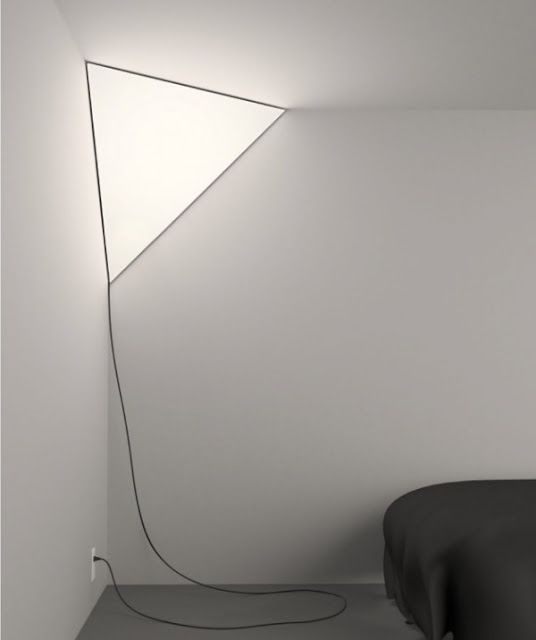 Corner wall lamp 1