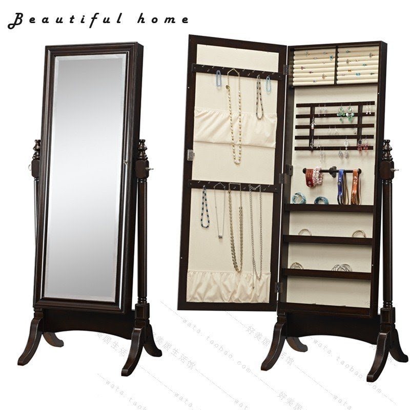 Floor Standing Mirror Jewelry Armoire Ideas on Foter