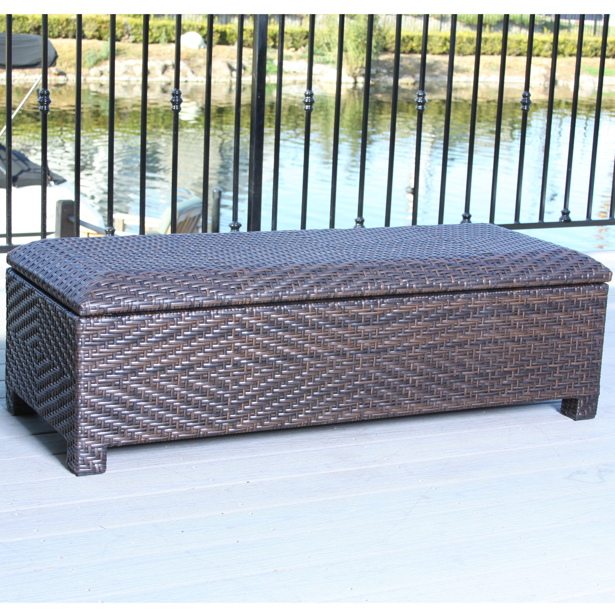 Patio Furniture Cushion Storage Boxes Ideas On Foter