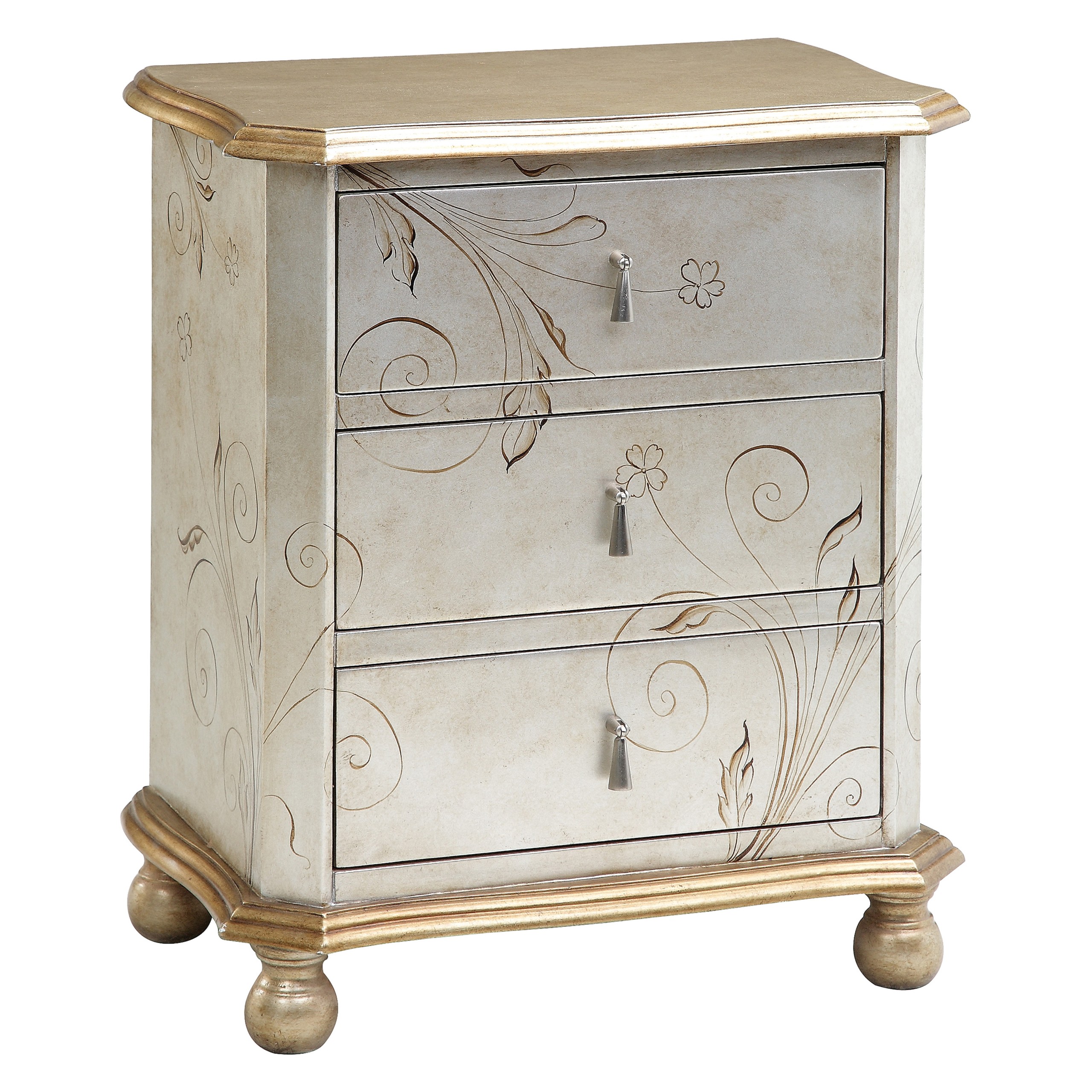 Hand painted accent chest 5