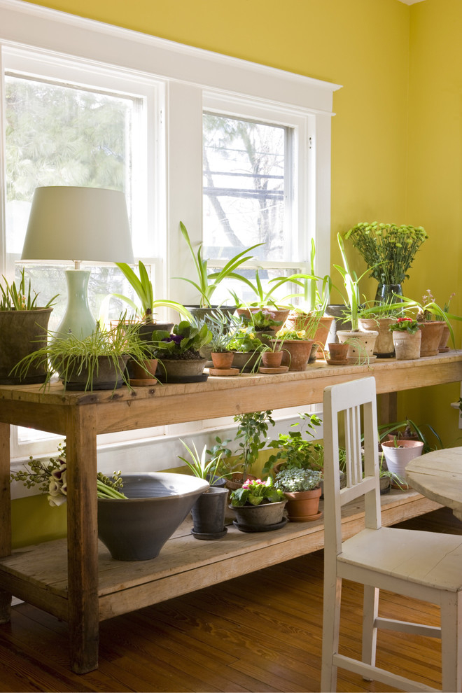 Indoor plant table