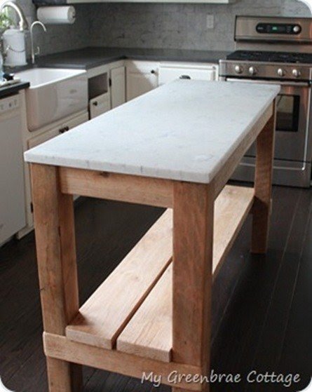 Kitchen Island Marble 