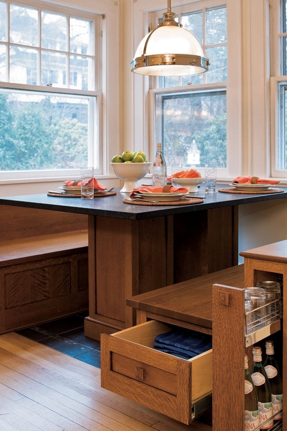 Kitchen Dining Tables With Storage Underneath - Foter