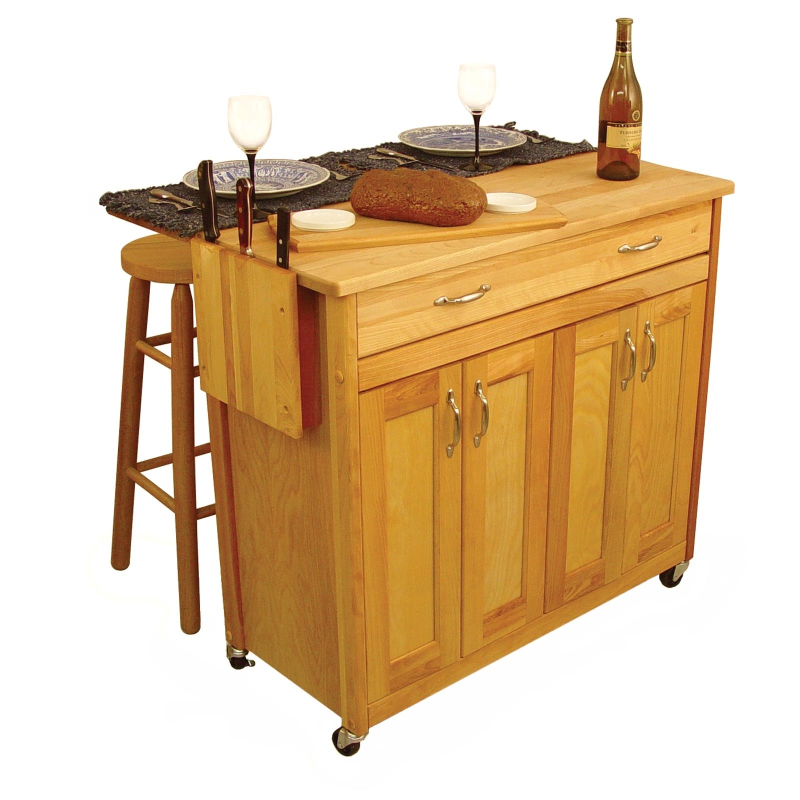 Portable Kitchen Islands With Breakfast Bar Ideas On Foter