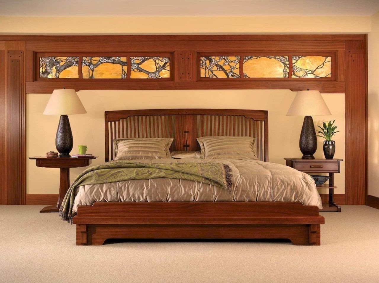 Mission collection craftsman bedroom