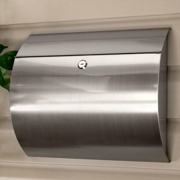 Modern wall mount mailboxes