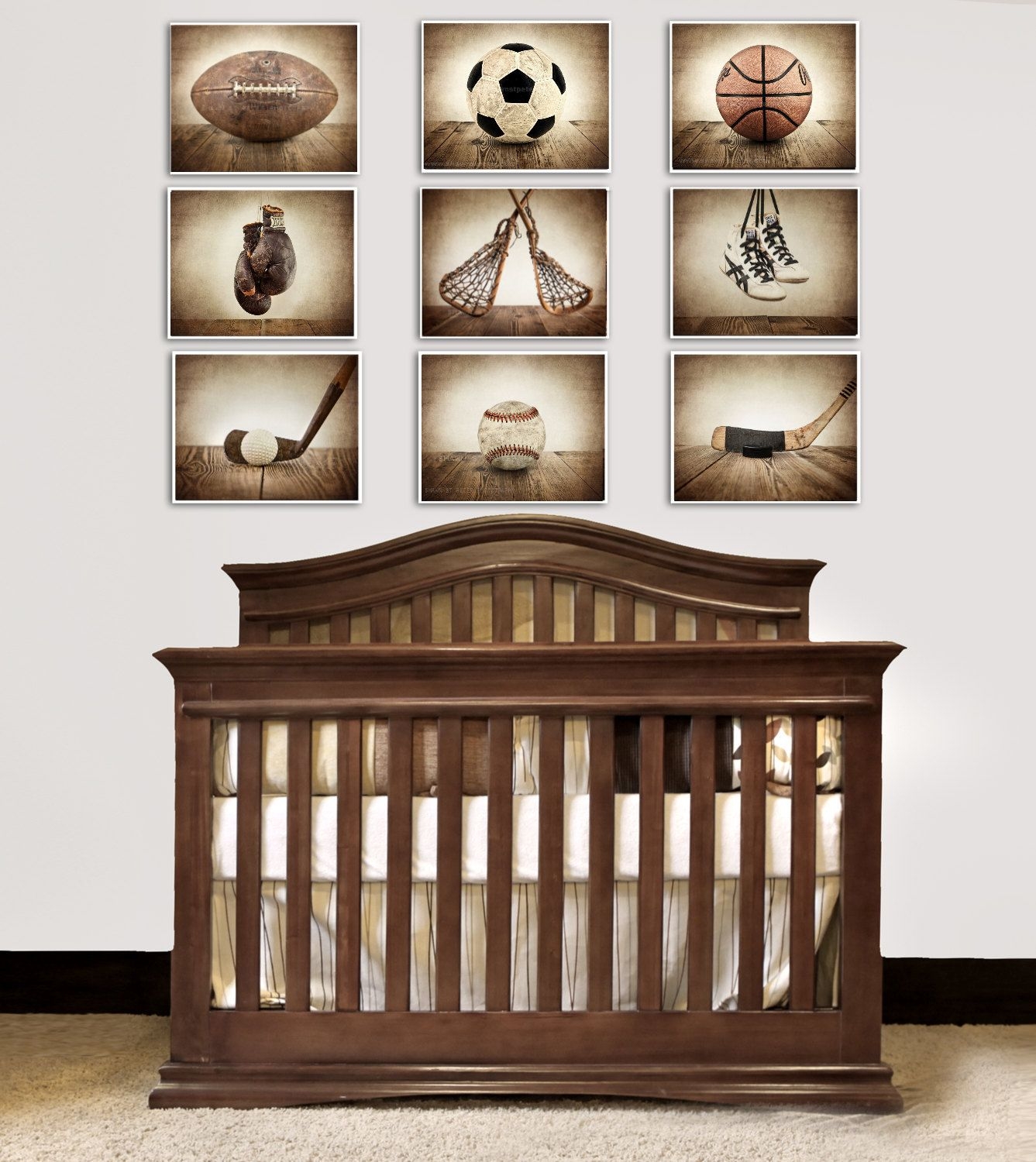 sports themed nursery