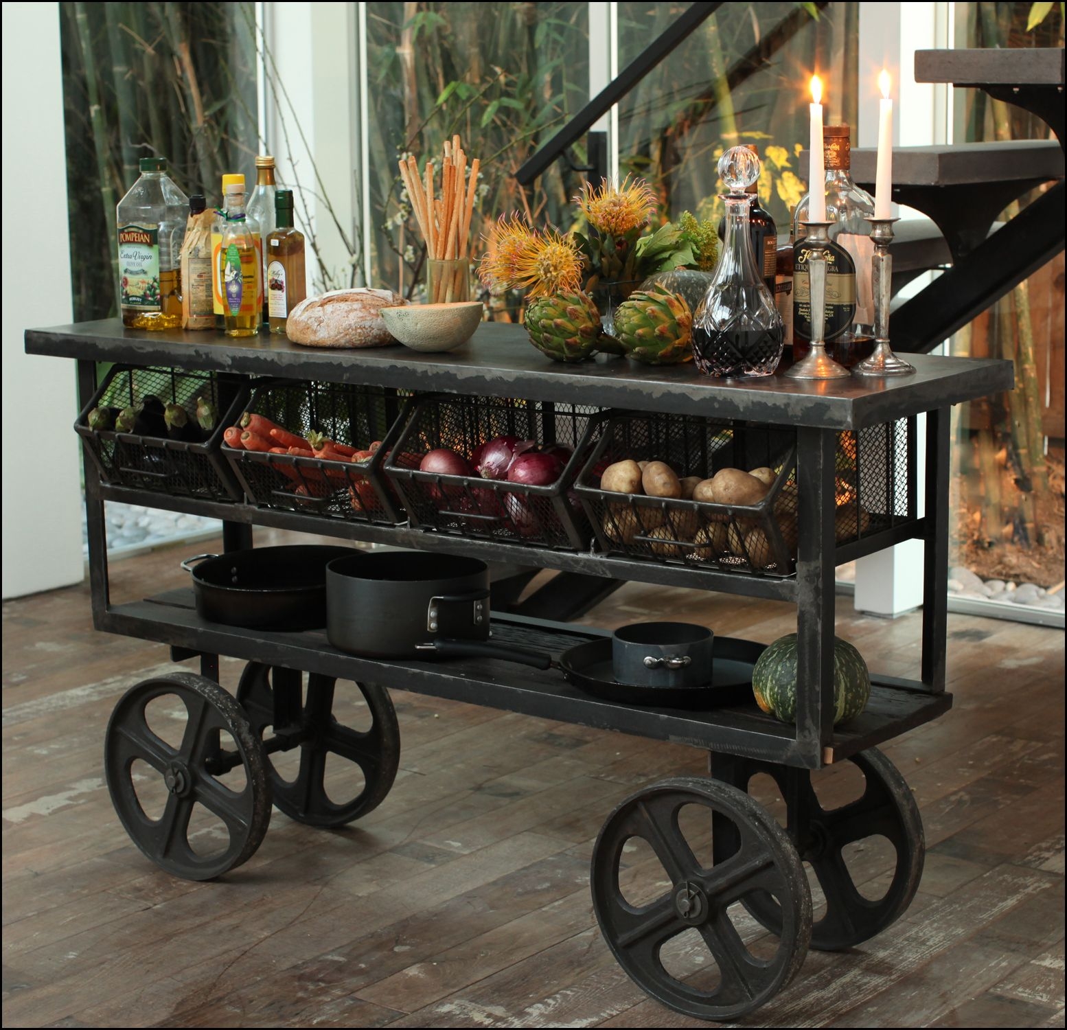 Rustic Kitchen Islands And Carts Ideas On Foter