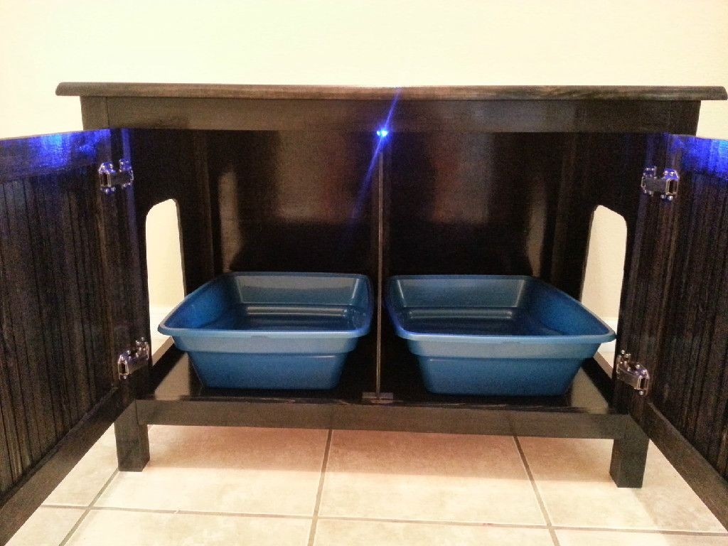 double litter box