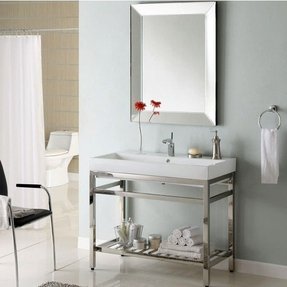 Image Result For Bathroom Glass And Chrome Shelf