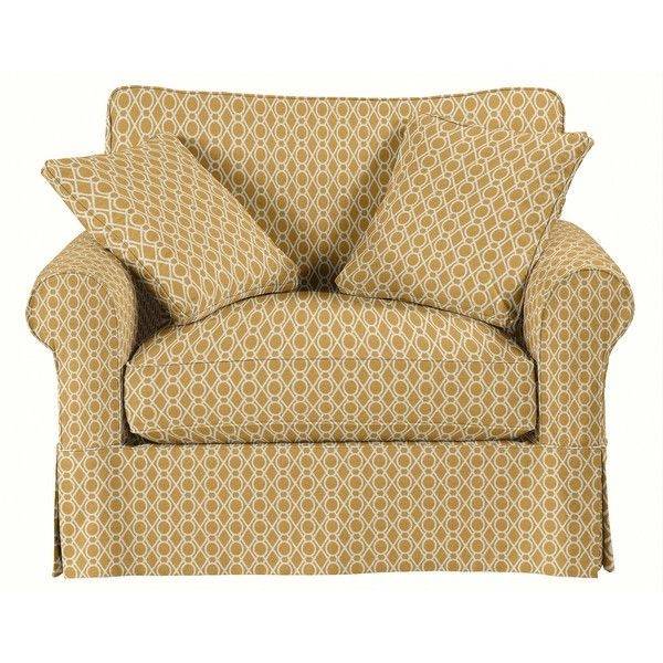 Slipcovers for chairs and ottomans