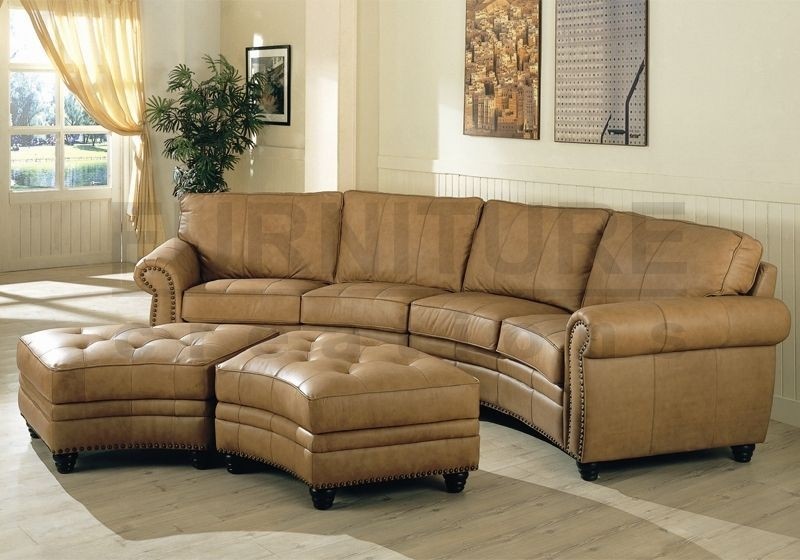 Small curved sectional