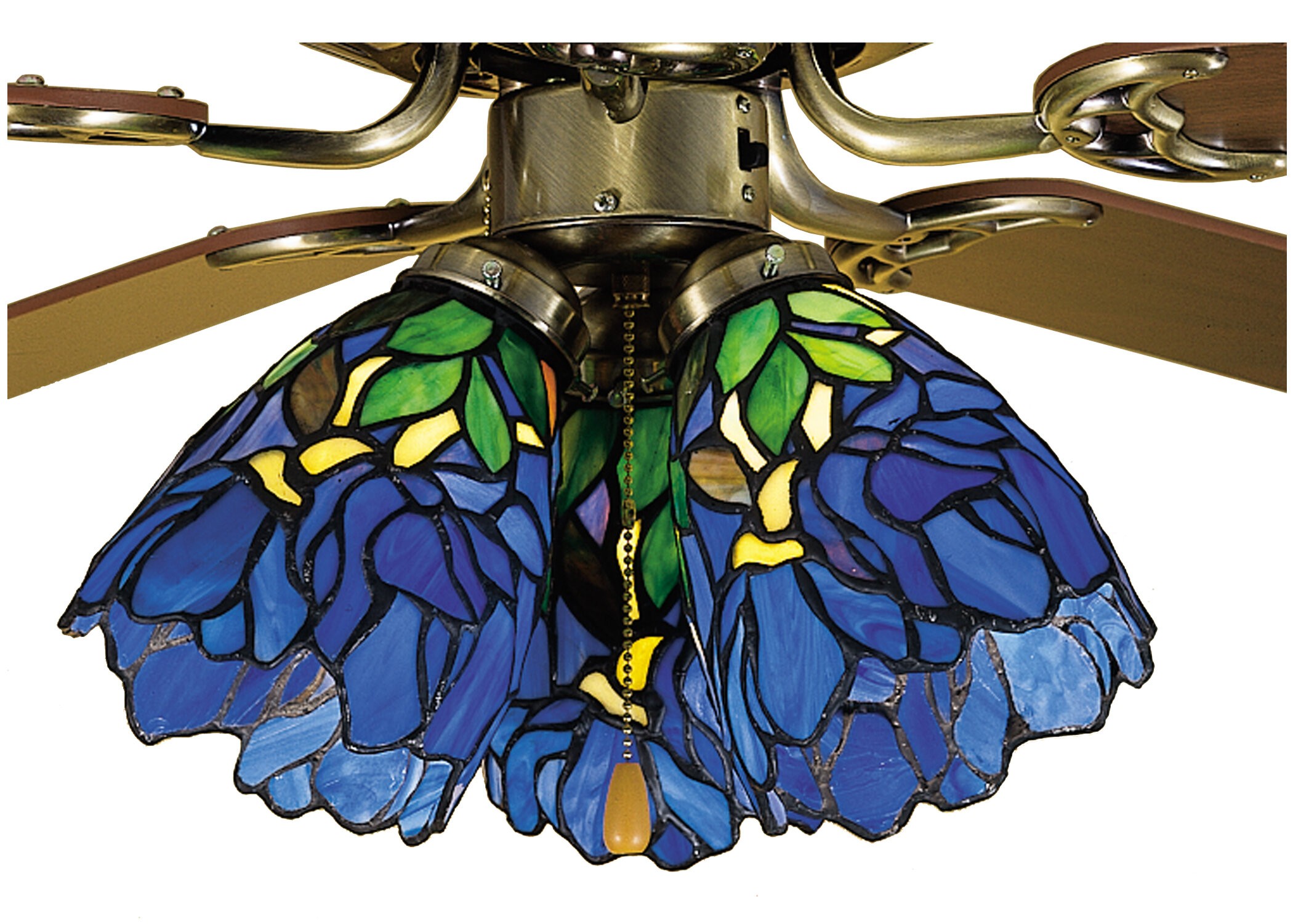 Stained Glass Ceiling Fan Light Shades Ideas On Foter