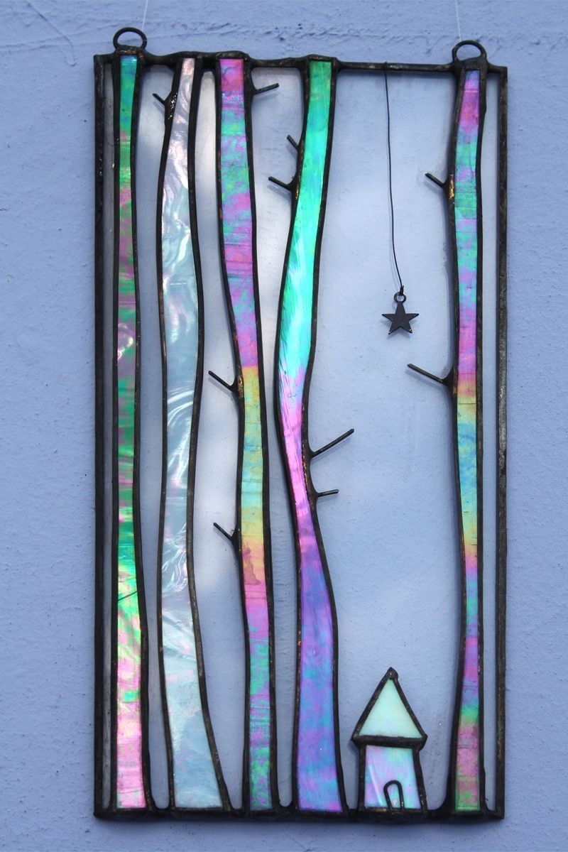 Stained glass panel 4