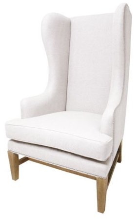 White Leather Wingback Chair Ideas On Foter