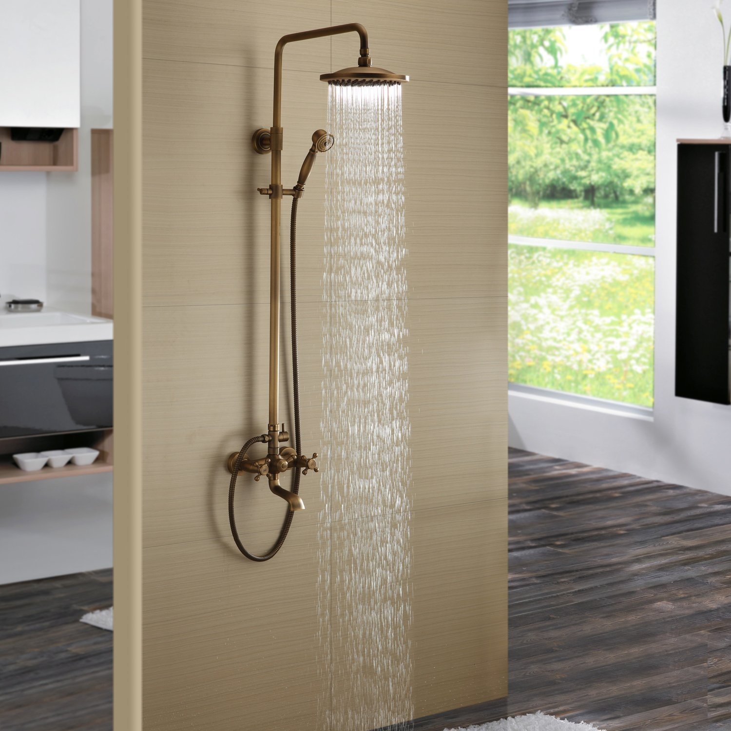 Antique Brass Shower Fixtures Ideas On Foter