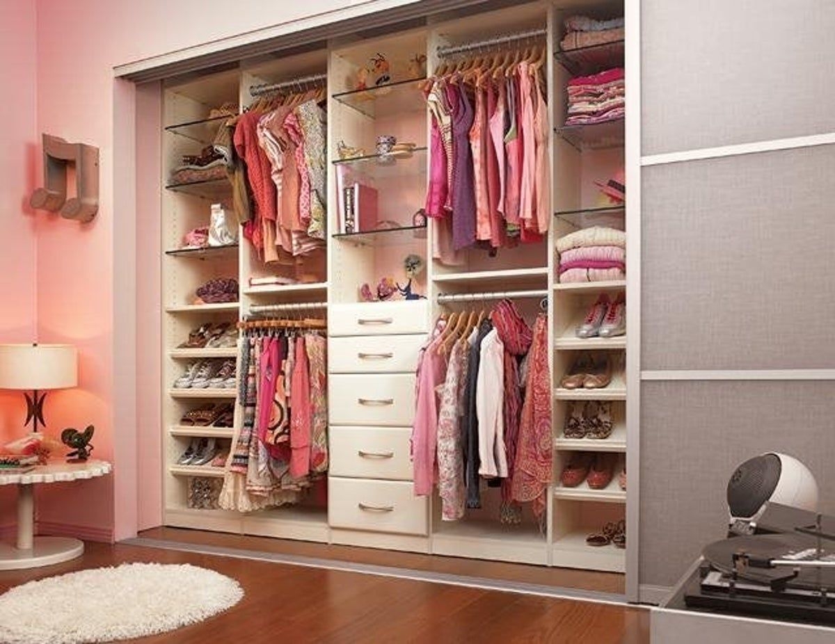 Красивые гардеробные комнаты