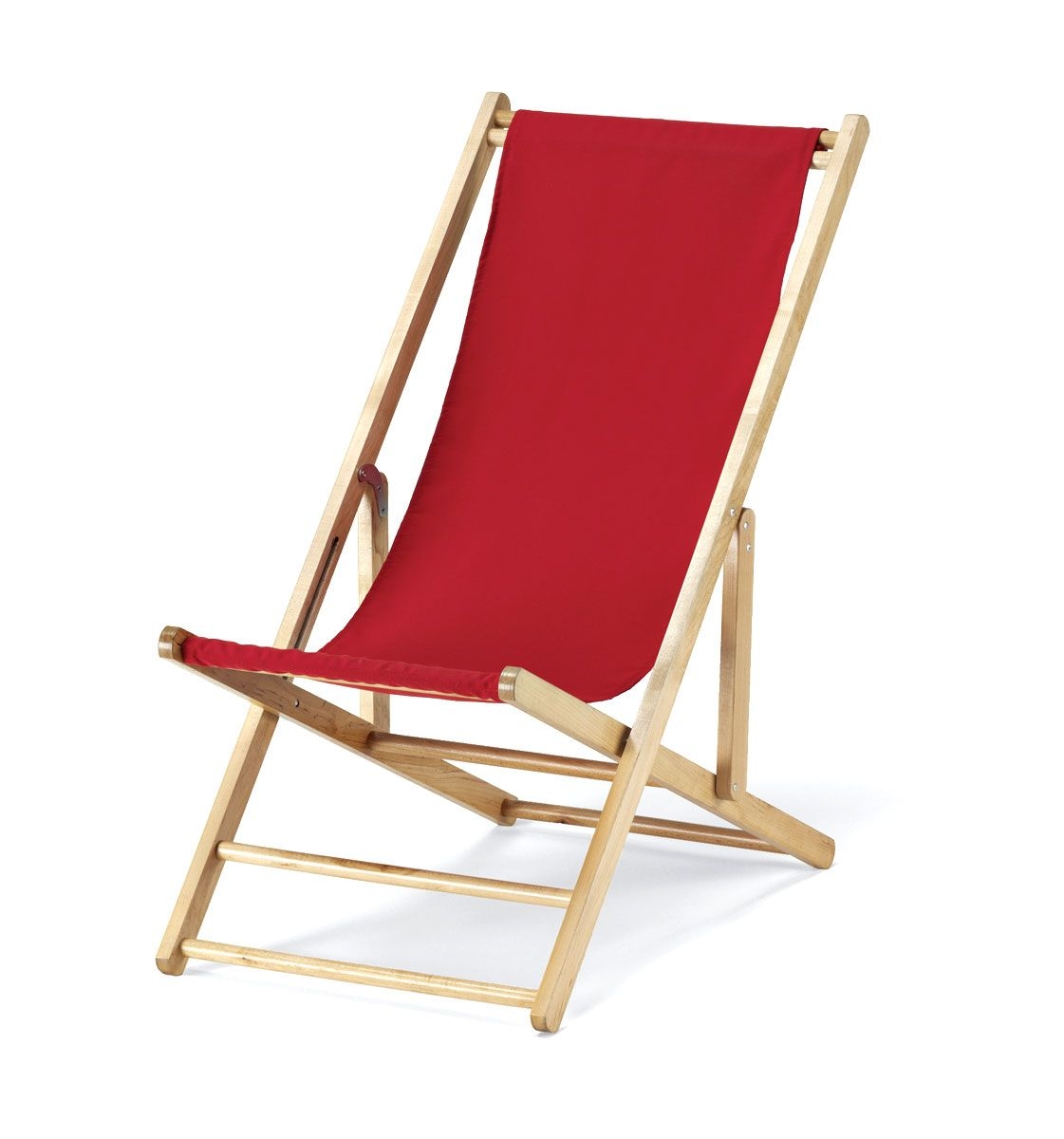Wood frame beach chairs