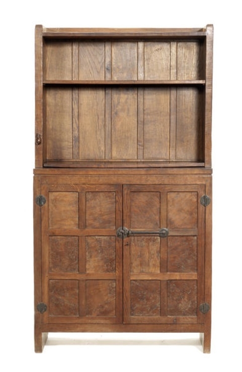 Wooden bookcases with doors 2