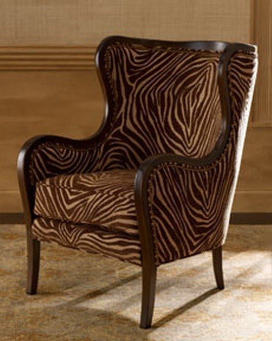 Animal Print Arm Chair - Foter