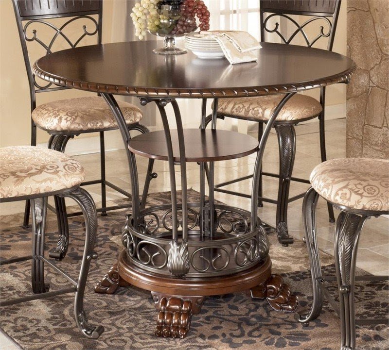 Ashley Furniture Dining Room Tables / Lacey Dining Table Ashley Furniture Homestore / Dining room table in hickory stain finish by ashley furniture.