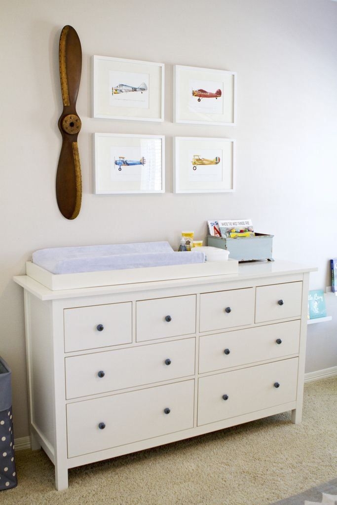 Baby changing tables with drawers
