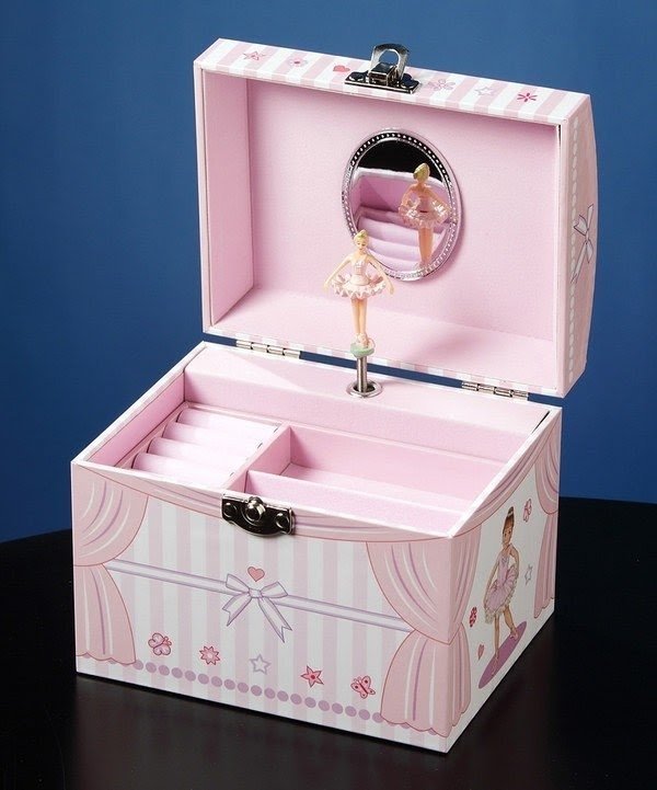 Ballerina jewelry box vintage