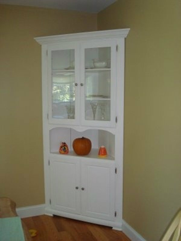 Built In Corner China Cabinet 