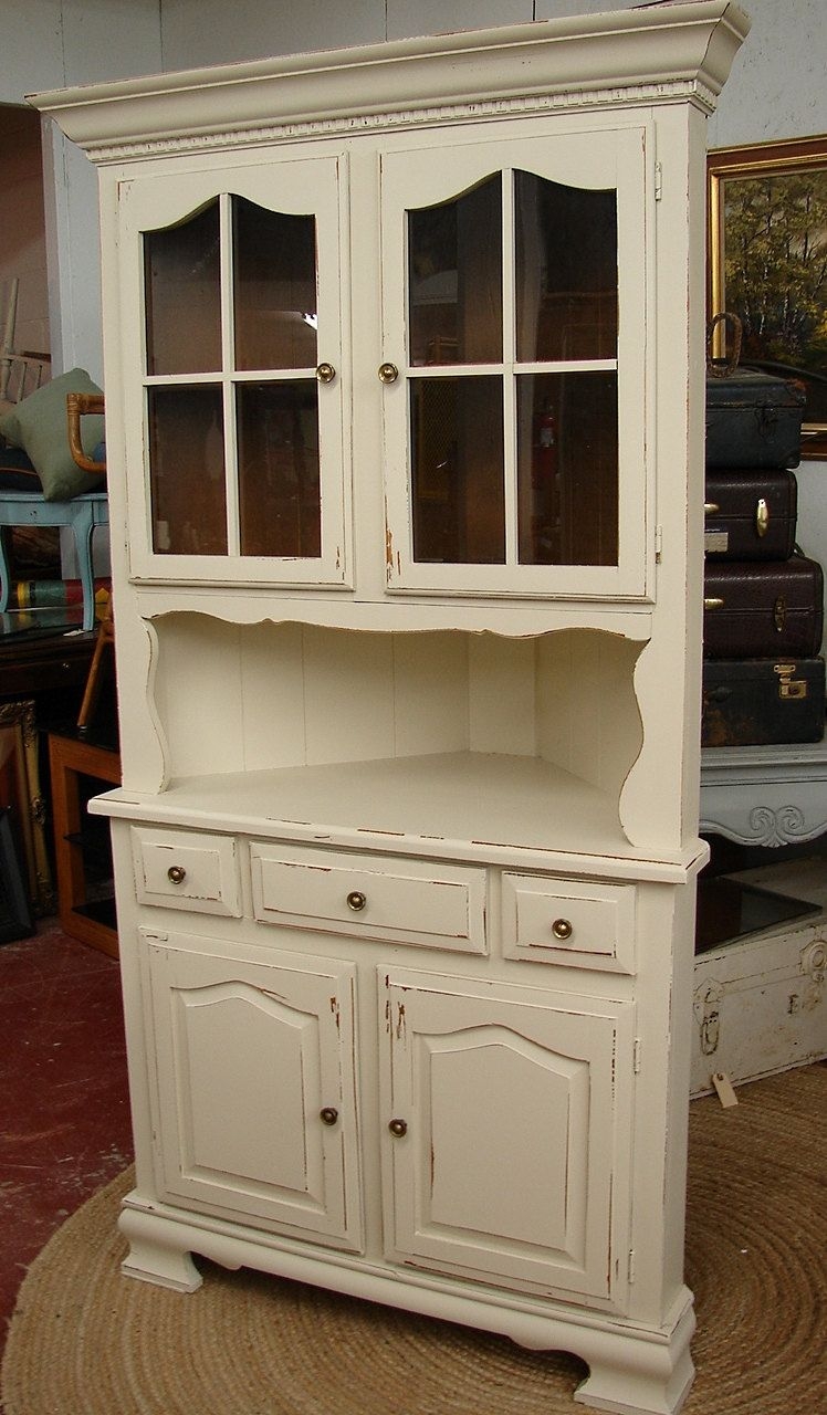 Farmhouse Kitchen Cabinet China Cabinet Vintage Wood Cabinet Wood