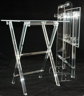 folding snack tray tables