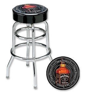 Vintage Jack Daniels Whiskey Bar with Stools, Set of 5 for sale at Pamono