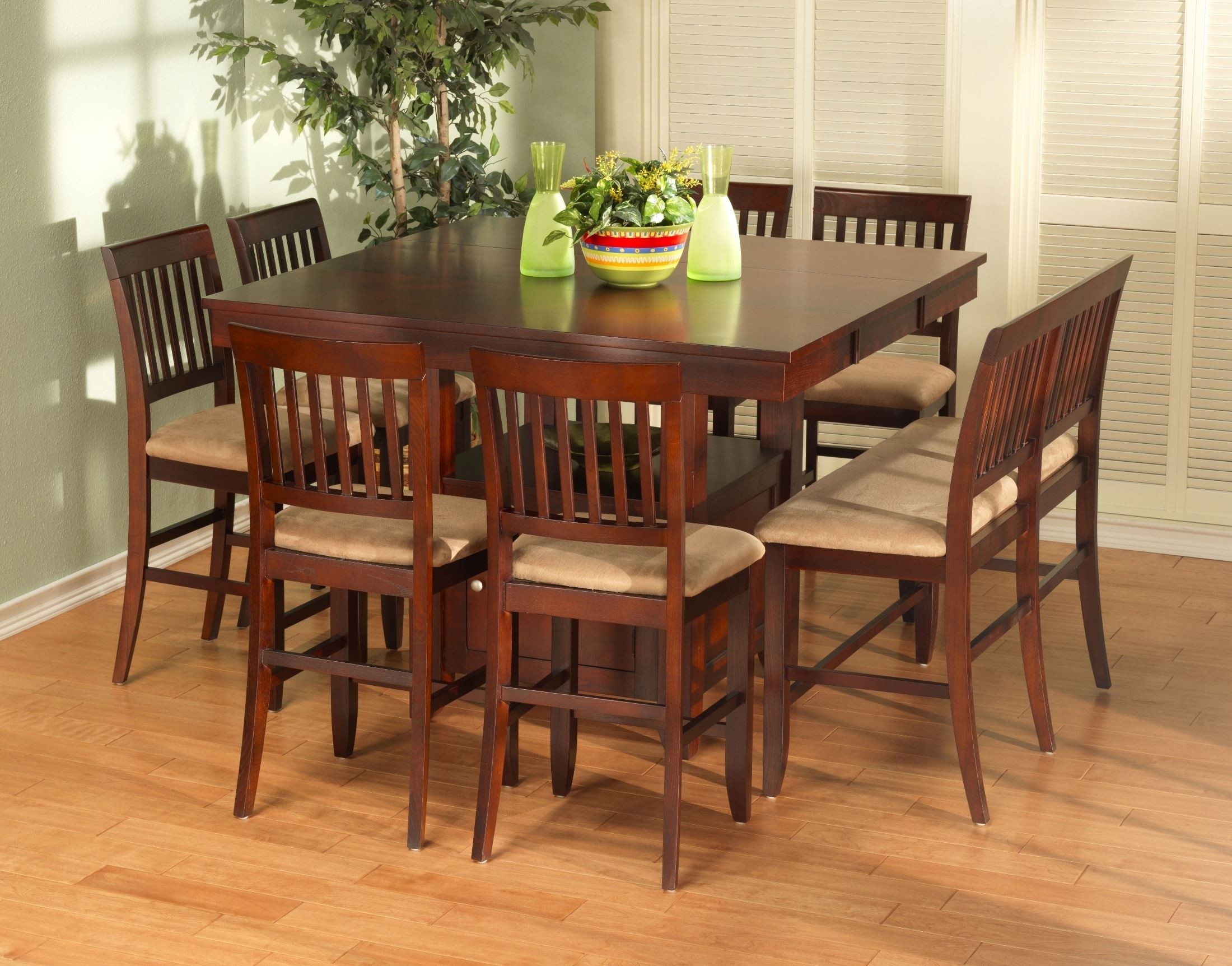Kitchen tables with bench seats