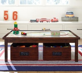 Toddler Activity Table With Storage - Foter