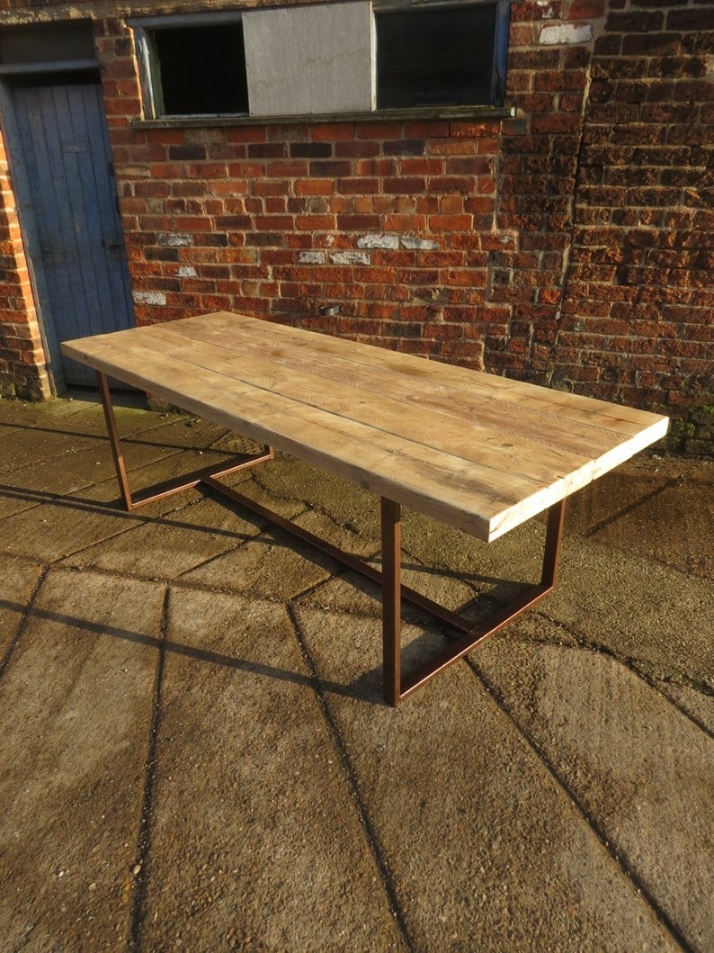 Large Rustic Dining Table Seat 10 To 12
