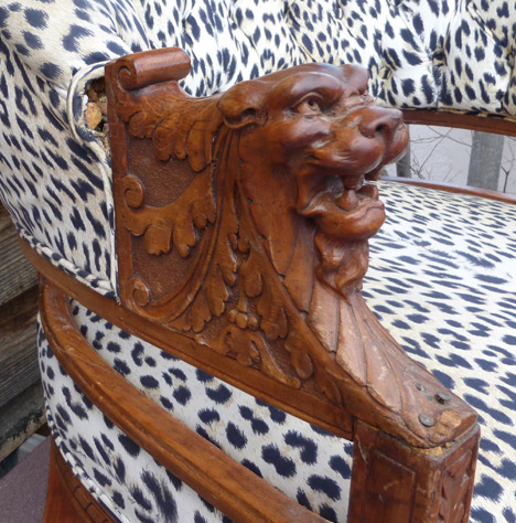 Lion arm chairs 9