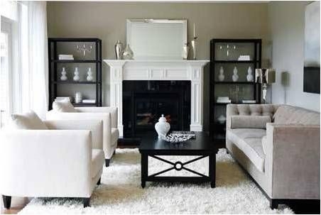 Living rooms benjamin moore revere pewter grey gray fireplace gray