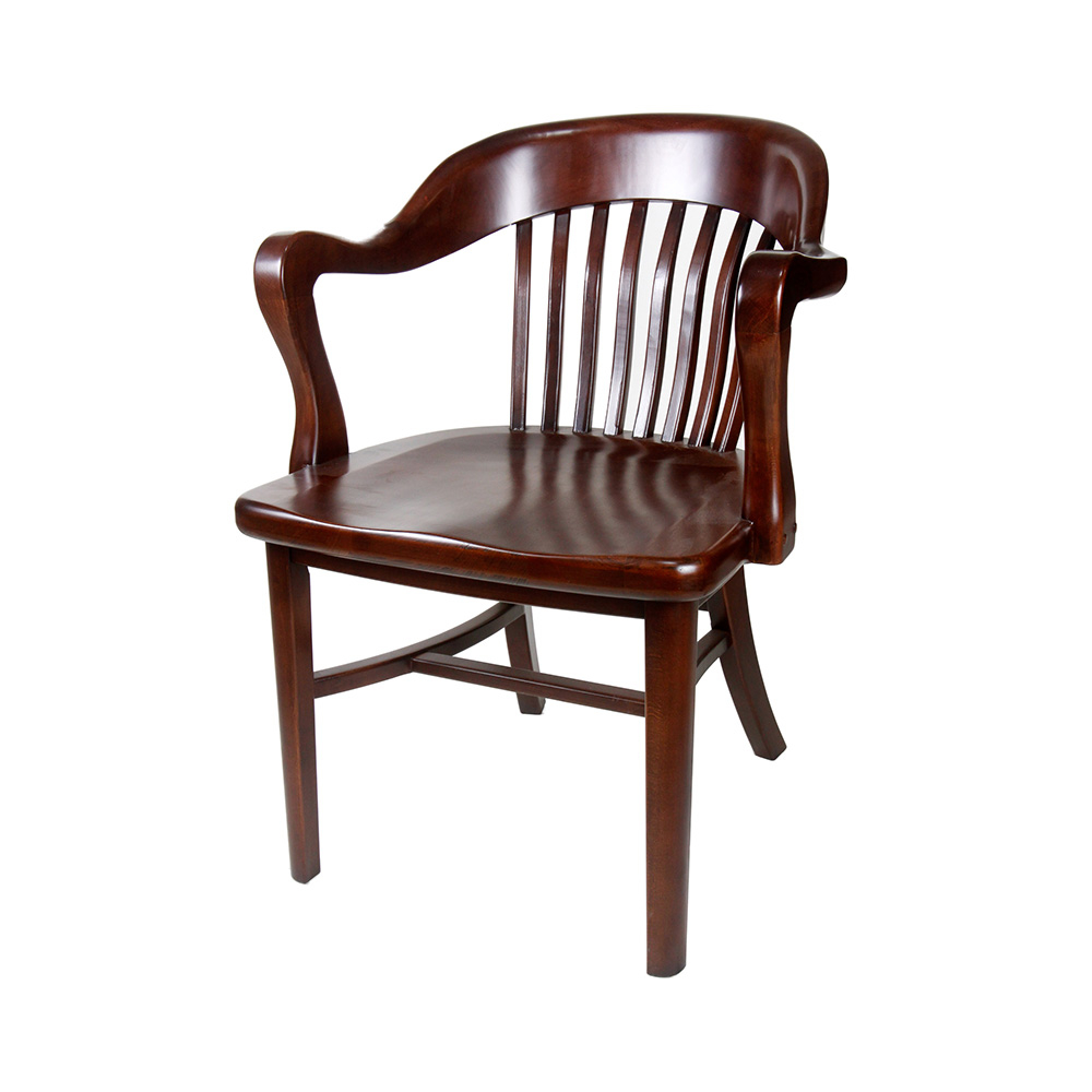 antique wooden chairs with arms