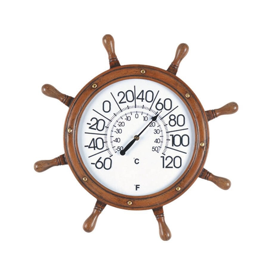 Outdoor Clock And Thermometer - Foter