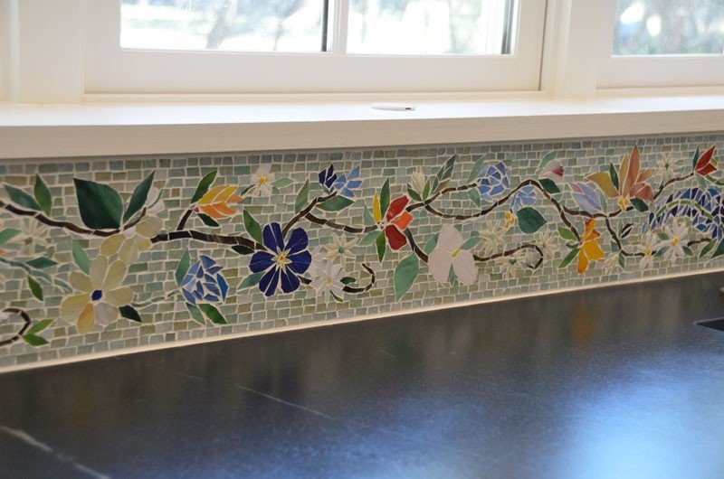 kitchen tile borders design