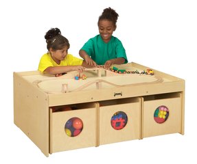Toddler Activity Table With Storage - Foter