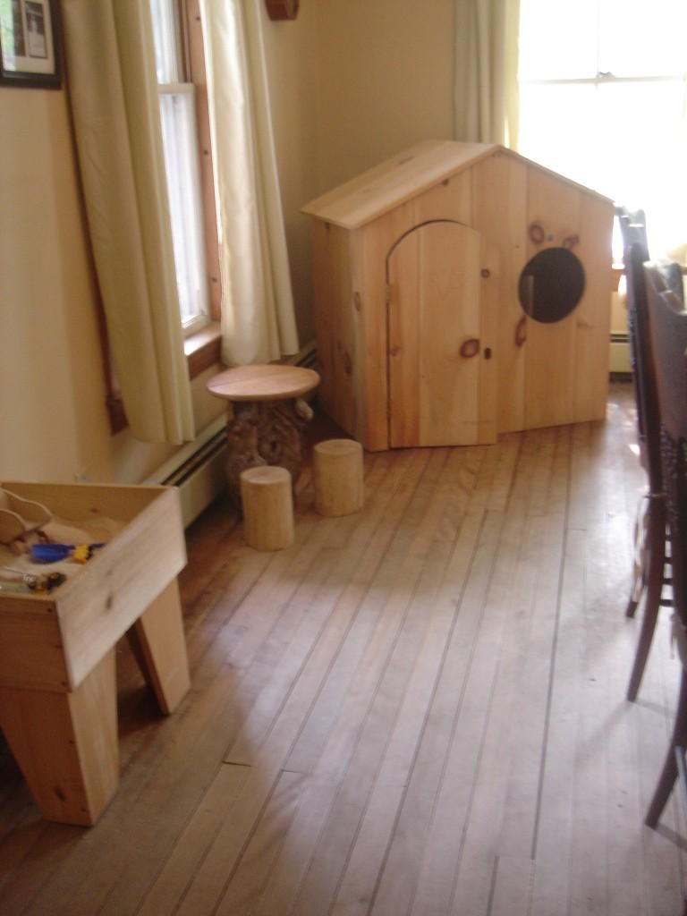 indoor wooden playhouse for toddlers