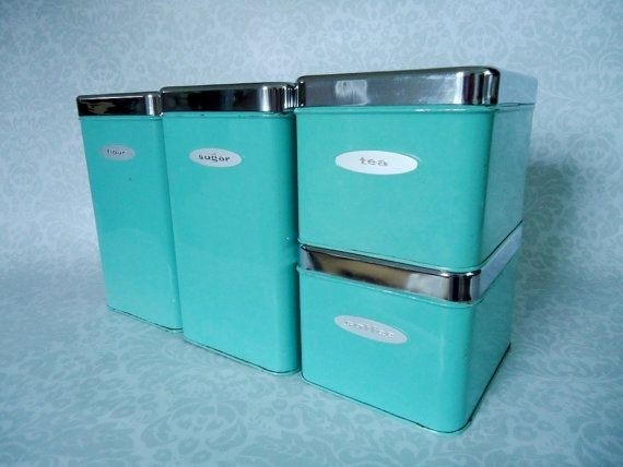 Teal Canister Sets - Foter