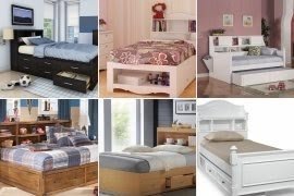 childrens bed with drawers underneath