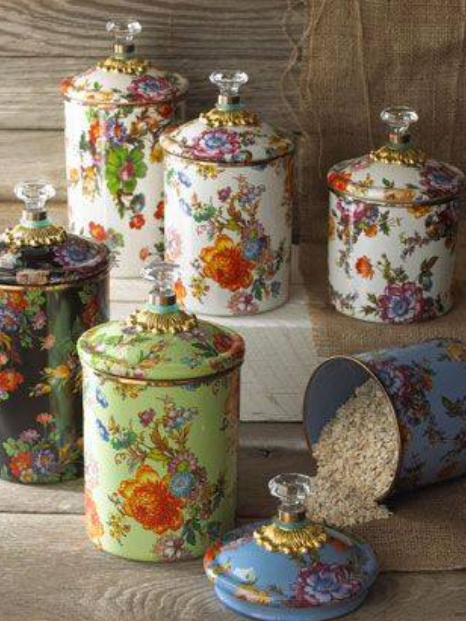 Unique Kitchen Canisters Sets Foter   Unique Kitchen Canisters Sets 1 