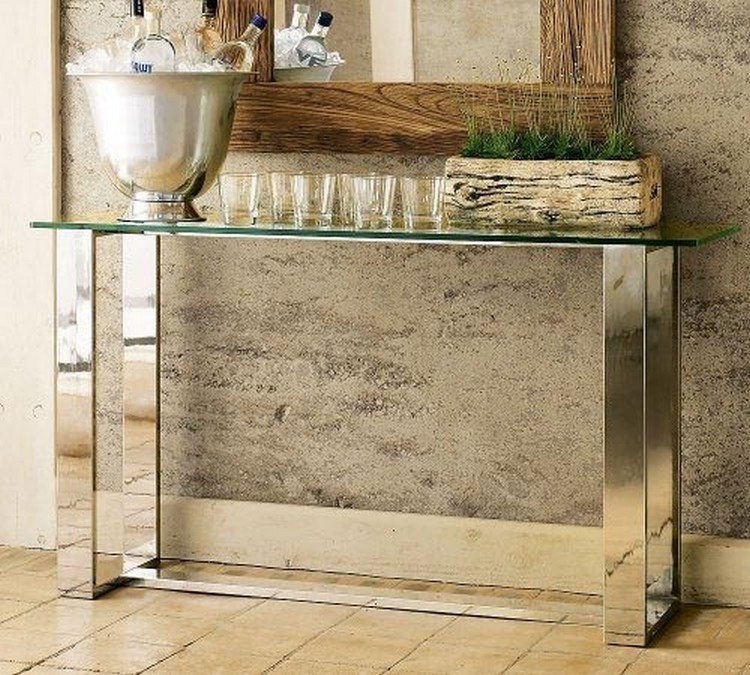 Used console table