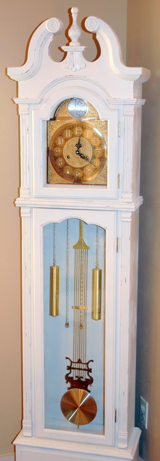 White Grandfather Clock - Ideas on Foter