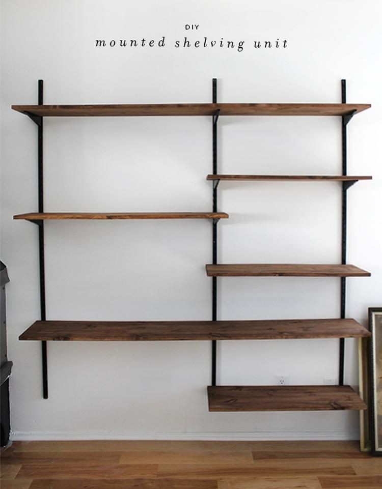 Wooden Wall Mounted Shelves Ideas On Foter