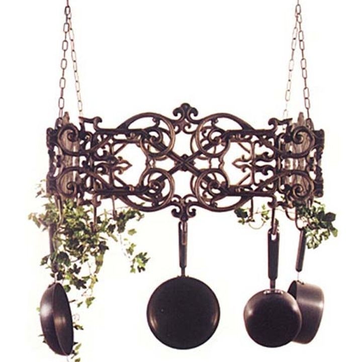 Cast Iron Hanging Pot Racks - Foter