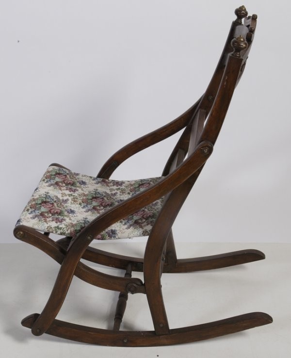 Antique Folding Rocking Chair - Foter