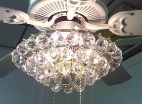 Crystal Ceiling Fan Light Kit Ideas On Foter